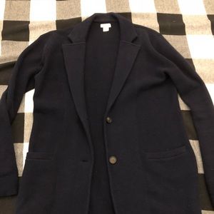 J crew sweater blazer